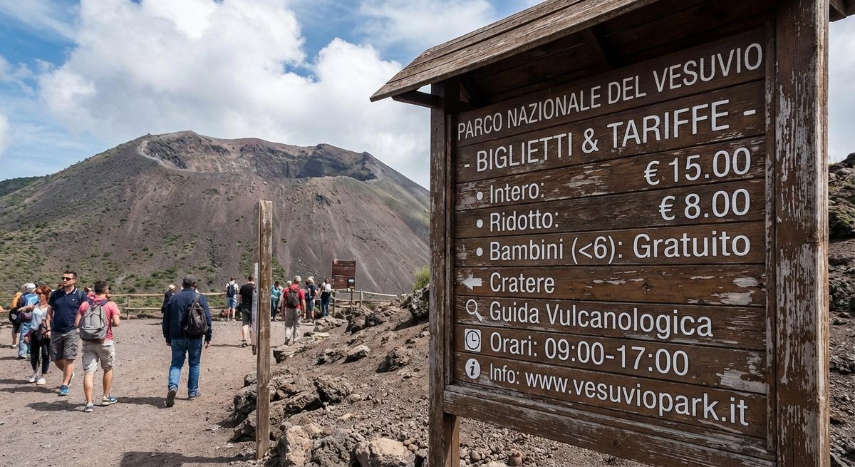 Prix billet Vésuve