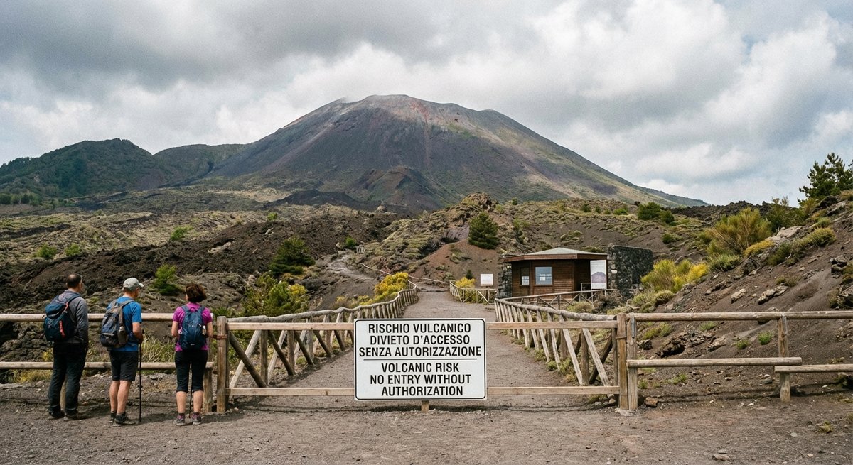 Vésuve sans billet