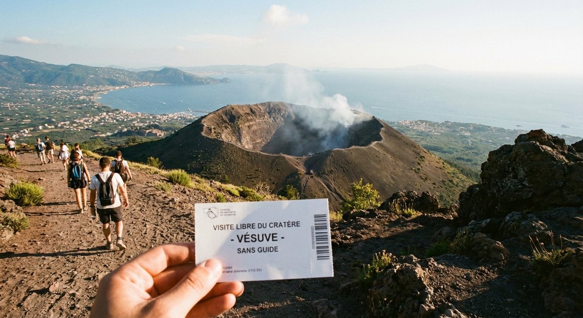 Billet Vésuve sans guide