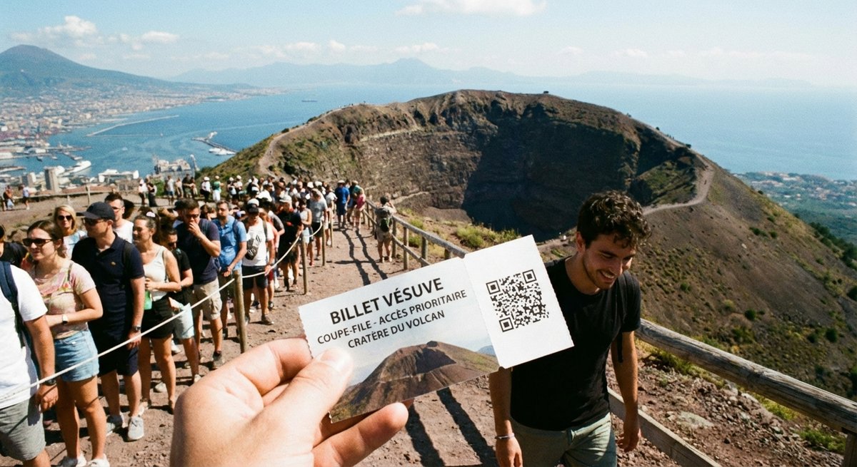 Billet Vésuve coupe file