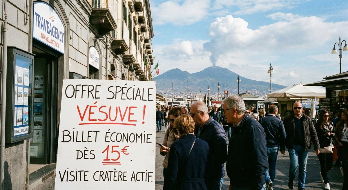 Billet Vésuve pas cher